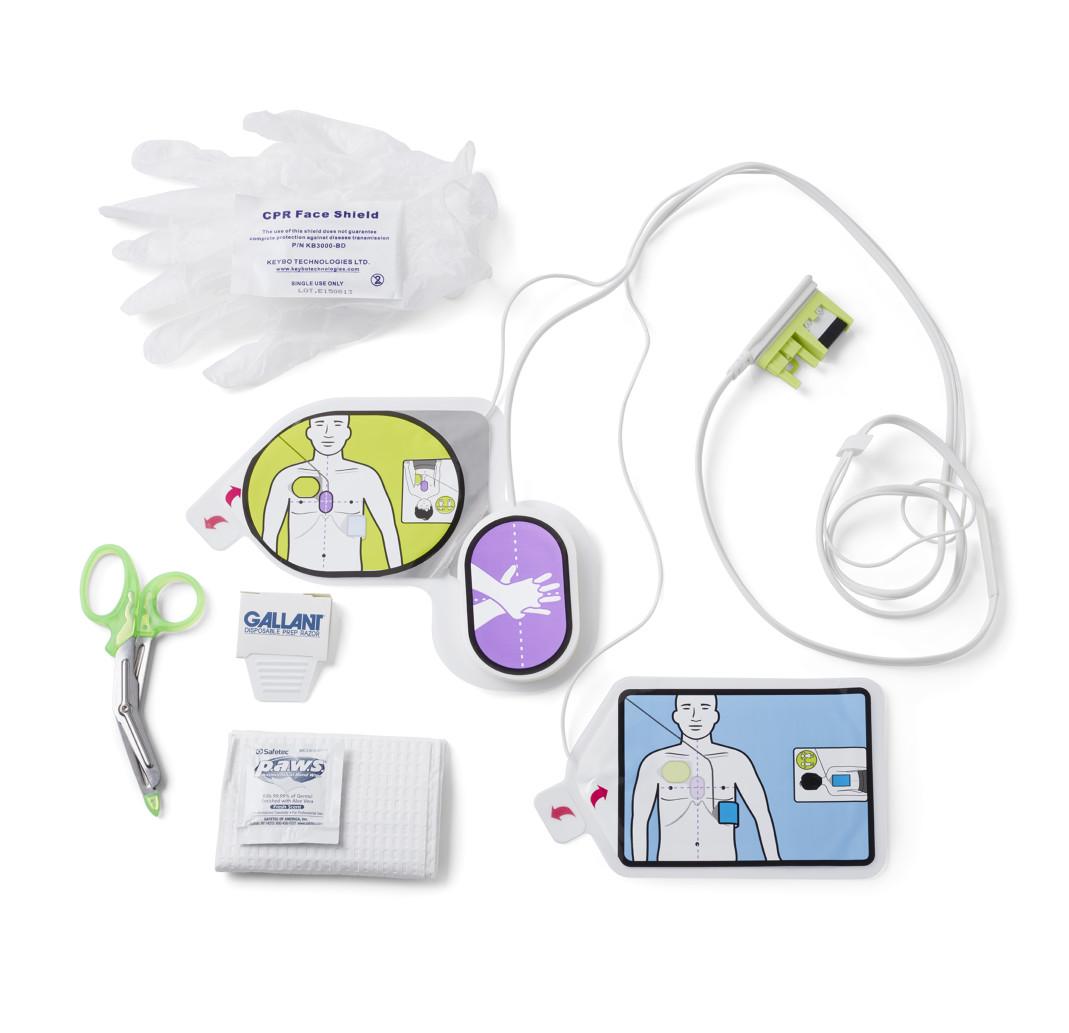 Zoll AED 3: Uni-Padz Replacement (Includes CPR response Kit)
