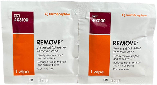 Remove Adhesive Remover Wipes