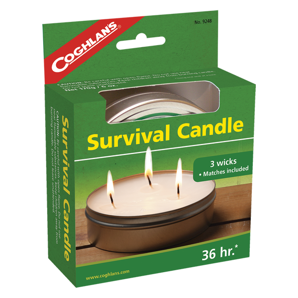 Survival Candle: 36hr Burn