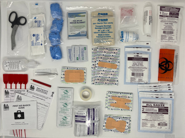 Basic First Aid Kit, Type 2: Designed to exceed CSA Standard (Z1220-17)