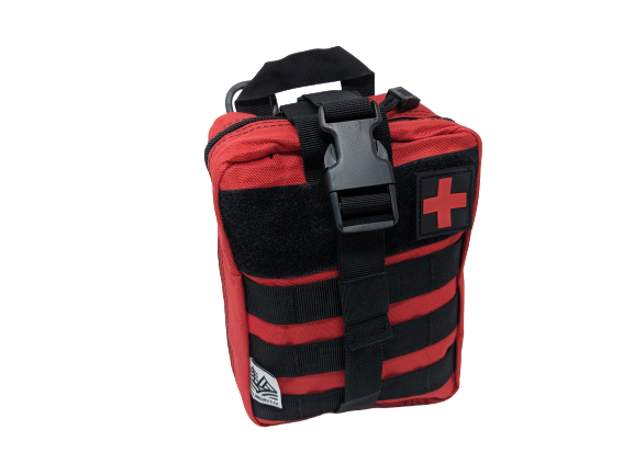 First Aid Molle Pouch Red