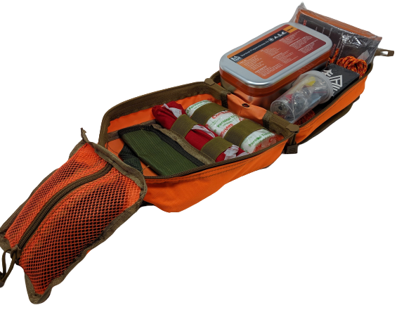 First Aid Molle Pouch- Orange