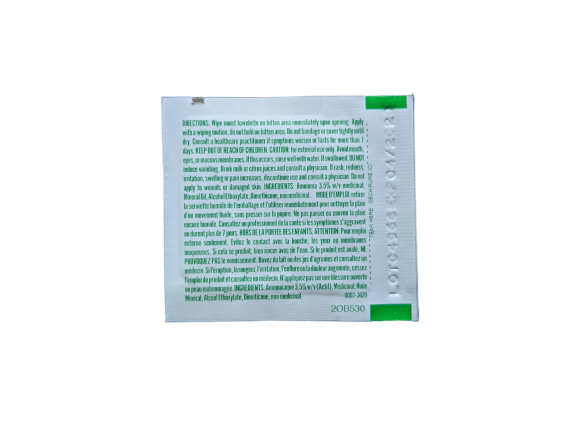 Insect Sting Relief Swabs (10)