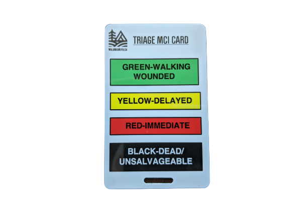 Triage/MCI Reference Card