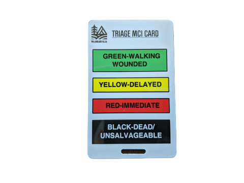 Triage/MCI Reference Card
