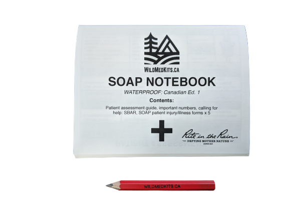 SOAP Notebook: Waterproof – wildmedkits