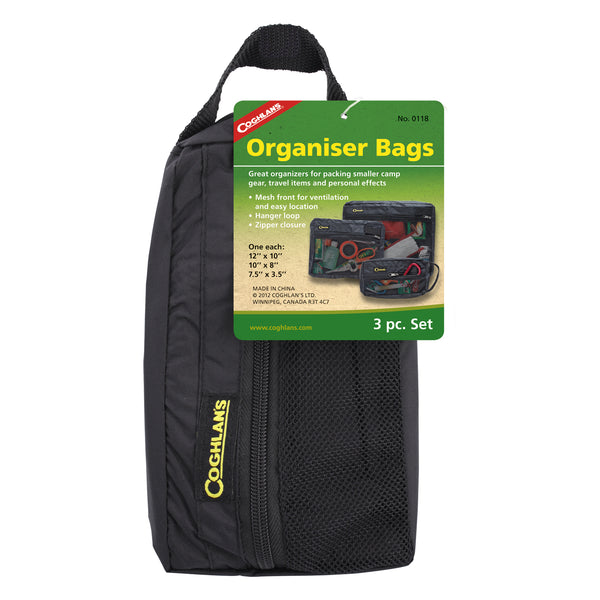Organizer zippered Bags (Set of 3)