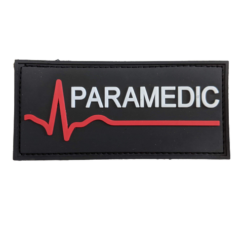 Paramedic Velcro PVC Patch