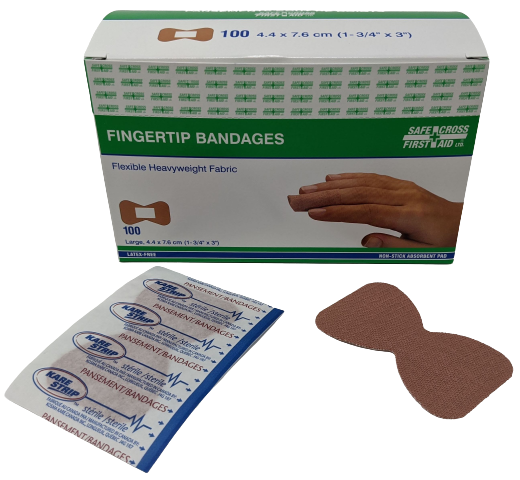 Woven Finger Tip Bandages - Bulk First Aid Supplies