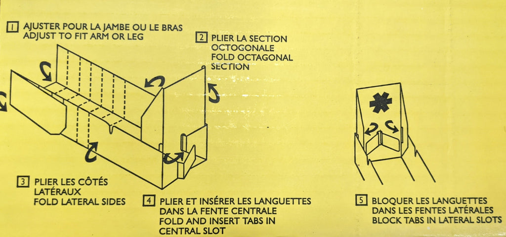 Waxed Cardboard Multi-use Splint – wildmedkits