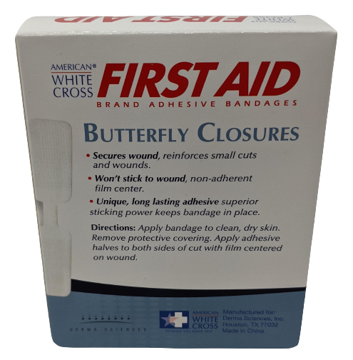 Butterfly Skin Closures: Large