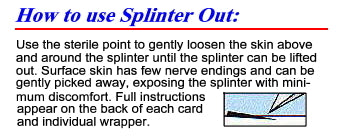 Splinter Out (2 pack)