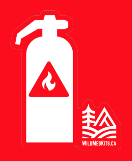 Fire Extinguisher Sticker