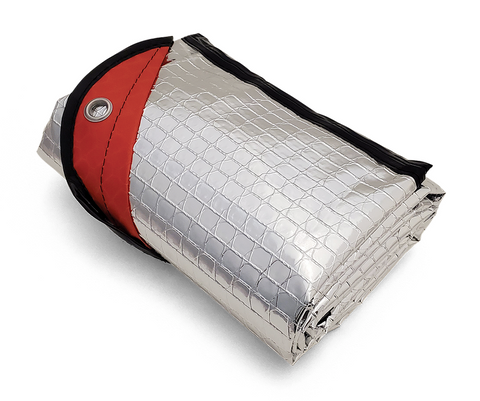 Emergency Blanket Survival Kit - 4 Mylar Reflective Thermal  Blankets, Compass, Emergency Whistle - Perfect Addition to First Aid  Supplies, Bug Out Survival Gear and Emergency Preparedness Items : Sports &  Outdoors