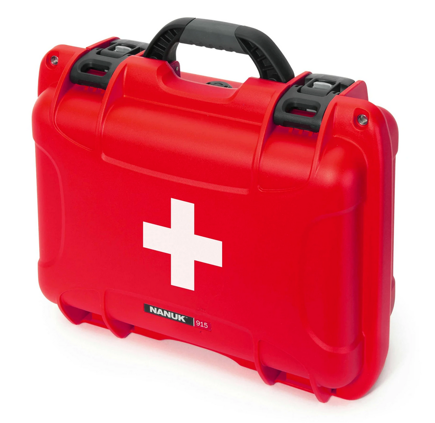 Nanuk 915 Large Waterproof First Aid case – wildmedkits