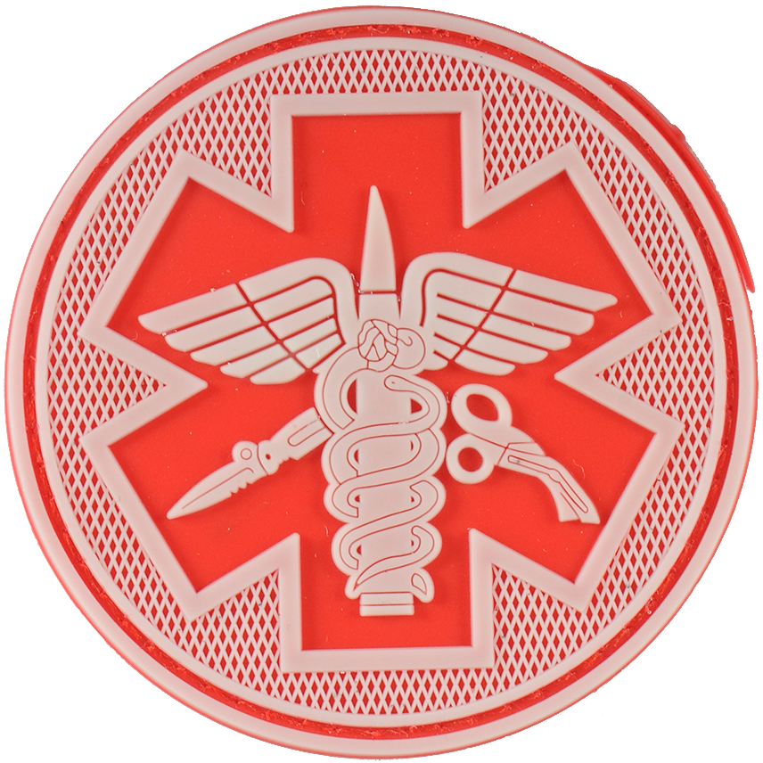 Tactical Medical Velcro PatchRed wildmedkits