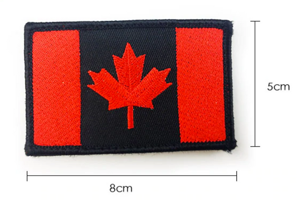 Tactical Canada Flag Velcro Patch