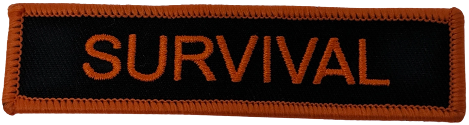 Survival Velcro Patch
