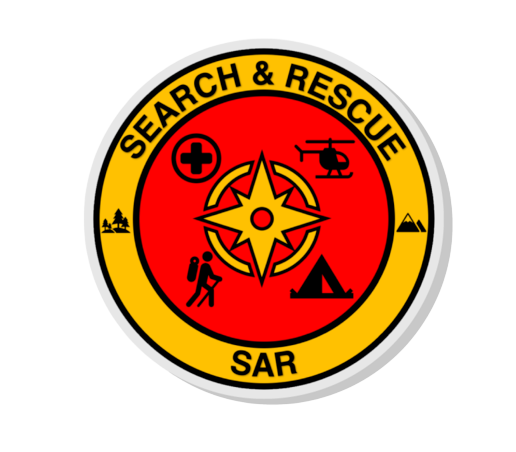 Search and Rescue Lapel Pin