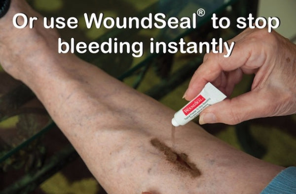 WoundSeal Blood Clotting Topical Powder: 2 tubes/pack