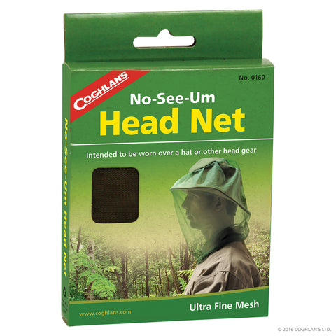 Head Net: No-see-um mesh