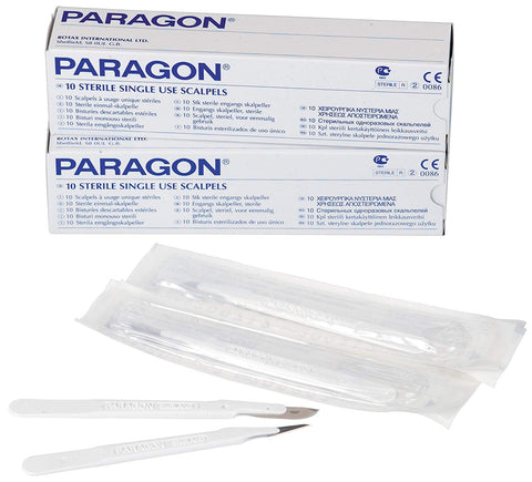 Disposable Scalpel Blade with Handle #10 Blade